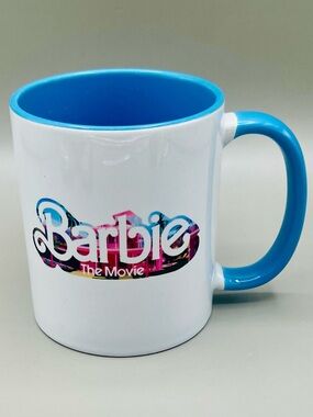 Mattel Barbie The Movie BEST. DAY. EVER. Ceramic Coffee Mug Cup 2023 NWT